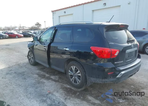 2017 Nissan Pathfinder Sl from USA, damaged, VIN 5N1DR2MM4HC612921